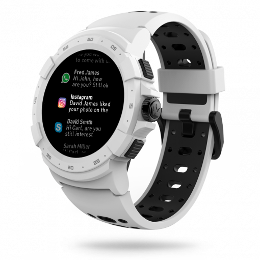 MyKronoz ZeSport2 White/Black - smart hodinky