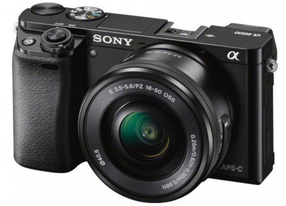 Sony ILCE 6000LB čierny + 16-50mm - Digitálny fotoaparát