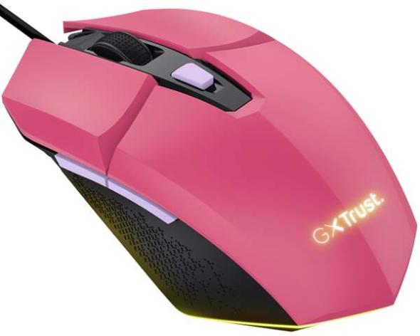 Trust GXT 109P Felox Gaming Mouse Pink - Optická myš