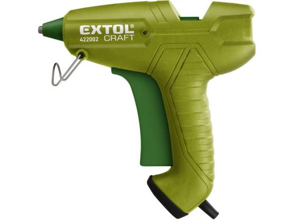 EXTOL - Pištoľ lepiaca tavná 200 W, tyčinky 11,2 mm