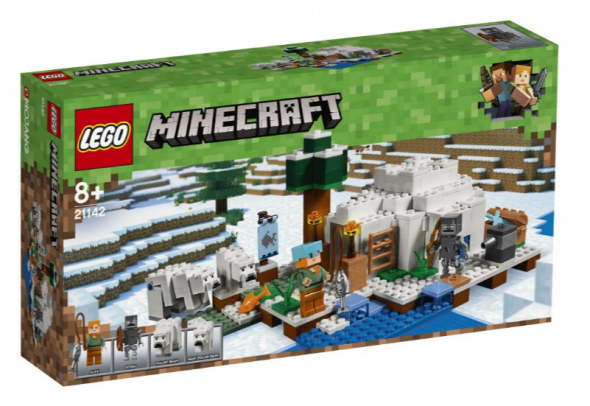 LEGO Minecraft VYMAZAT LEGO®  Minecraft 21142 Iglu za polárnym kruhom - Stavebnica