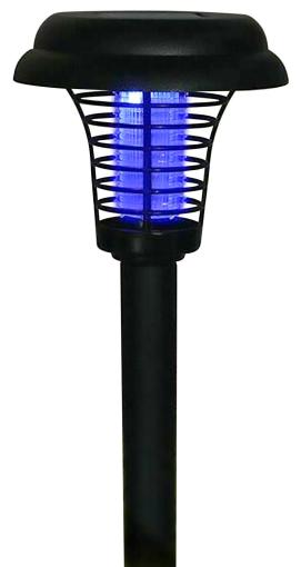 Strend Pro - Lampa Strend Pro MOKI 57, proti hmyzu a komárom, solárna, UV+biela LED, 13x42 cm, AA