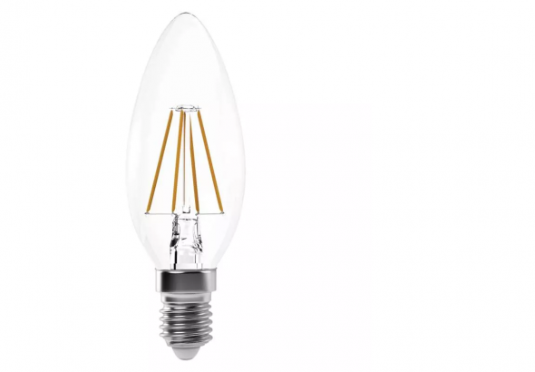 Emos filament candle 4W E14 neutrálna biela - LED žiarovka