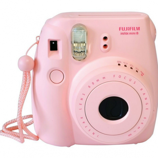 Fujifilm Instax mini 8 ružový - Fotoaparát s automatickou tlačou