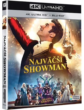 Najväčší showman - UHD Blu-ray film (UHD+BD)