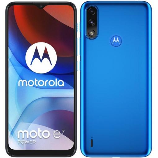 Motorola Moto E7 Power modrý - Mobilný telefón