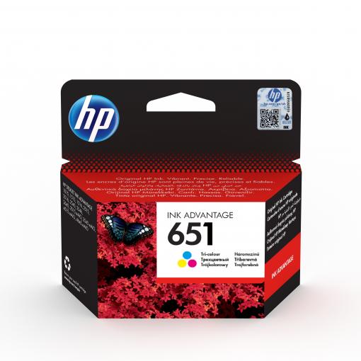 HP 651 Color - Náplň pre tlačiareň
