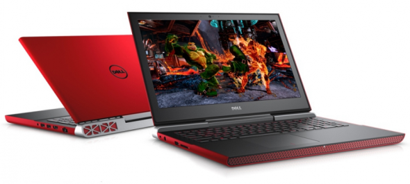Dell Inspiron 7566 - 15,6" Notebook Červený