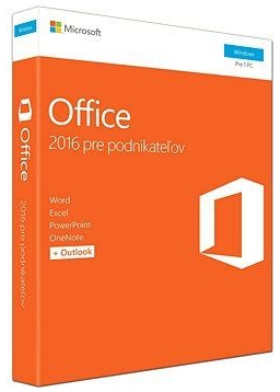 Microsoft Office 2016 pre podnikateľov SK - Kancelársky balík