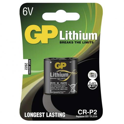 GP CR-P2 - Fotobatéria líthiová