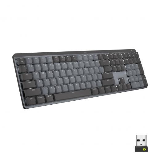 Logitech MX Mechanical Wireless Illuminated Performance Keyboard - GRAPHITE - US - Wireless klávesnica