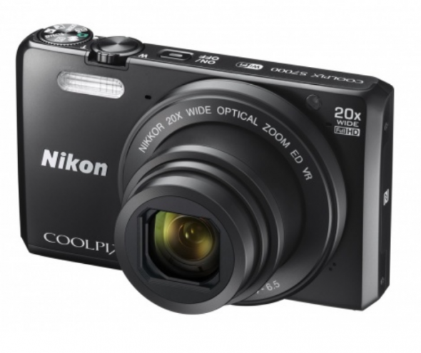 Nikon Coolpix S 7000 čierny - Digitálny fotoaparát