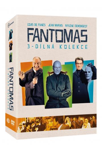 Fantomas 1-3 - kolekcia (3DVD)