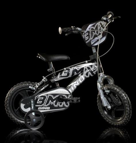 DINO Bikes Detský bicykel 12" BMX - čierny - Bicykel