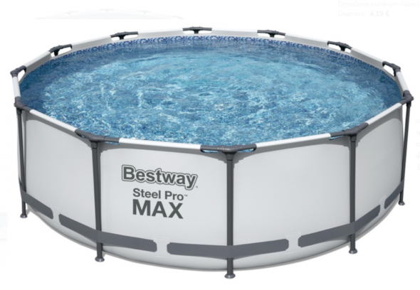 Bestway Bazén Steel Pro MAX56418 , 366x100 cm, filter, rebrík - Bazén