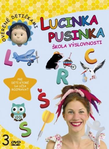 Lucinka Pusinka - 3 Škola výslovnosti - DVD