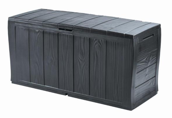 Keter Sherwood 270L grafitový - Záhradný box, 117 x 57,5 x 45 cm