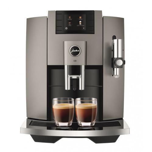 JURA E8 DARK INOX (EB 2020) vystavený kus - Plnoautomatický kávovar