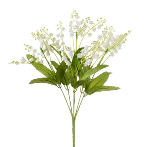 Kytička KONVALINKY 34cm - Umelé kvety