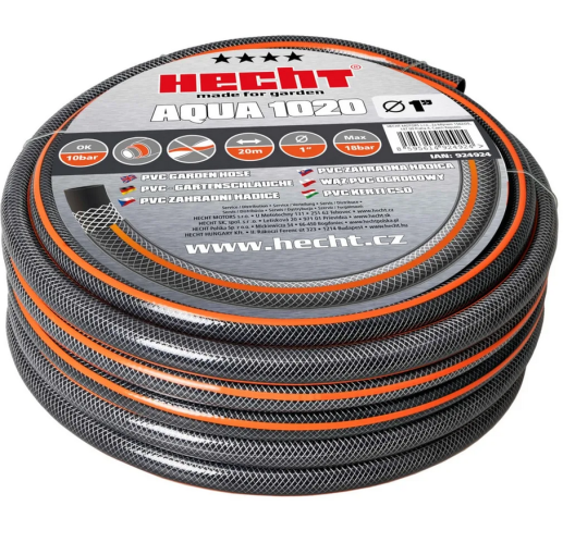 Hecht AQUA 1020 - Záhradná hadica. 1 ", 20 m