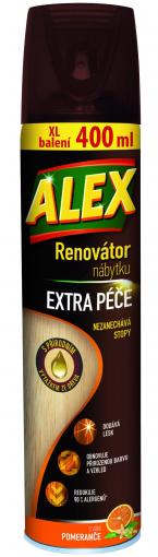 Alex Renovátor Extra care 400ml - renovátor nábytku v spreji