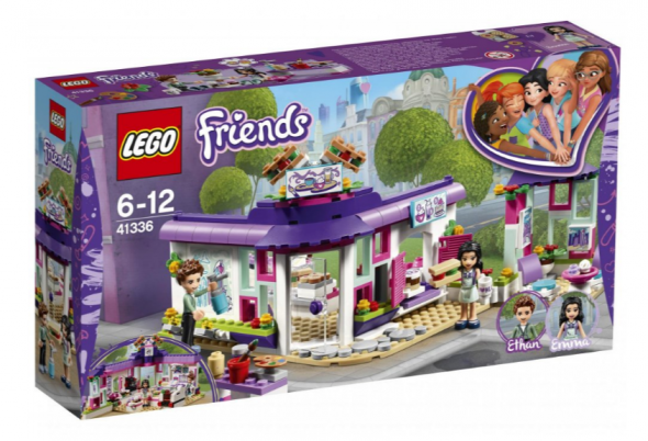 LEGO Friends VYMAZAT LEGO® Friends 41336 Emma a jej umelecká kaviareň - Stavebnica