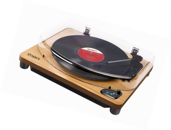 ION Air LP drevený - Gramofón s Bluetooth
