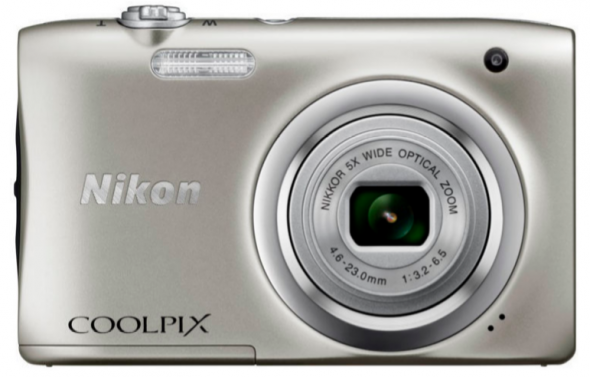 Nikon A 100 strieborný - Digitálny fotoaparát