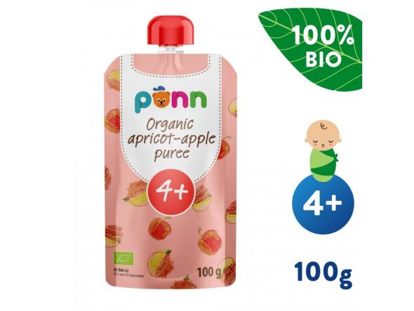 SALVEST Ponn BIO Marhuľa s jablkom 100 g