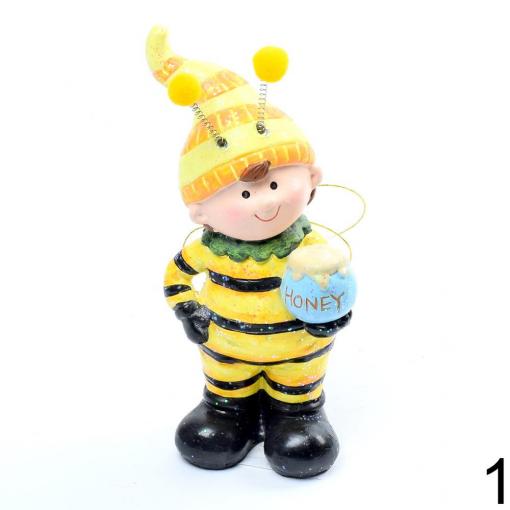 Chlapec včielka polyresin 7,7x7,6x15cm - Dekorácia