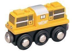 Maxim Dieselová lokomotíva - žltá - Vláčik