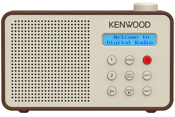 Kenwood CR-M25DAB-T béžové (moka)  + doručenie zadarmo  - Rádio s DAB+ tunerom, Bluetooth