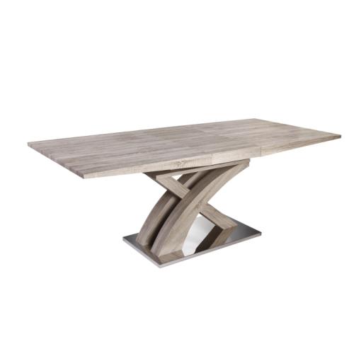 BONET 2 DS - jedálenský stôl 160-200x90x75 cm, dub sonoma
