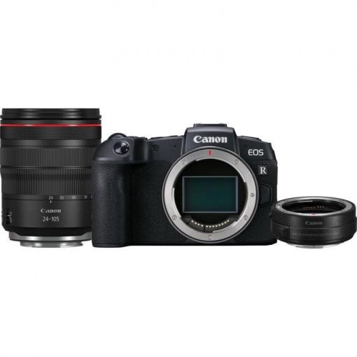 Canon EOS RP + RF 24-105mm f/4 L IS USM + MT adaptér - Digitálny fotoaparát