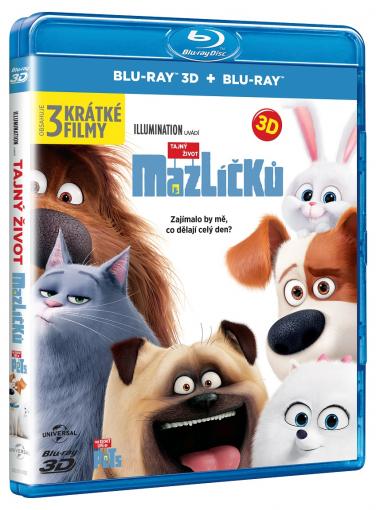Tajný život maznáčikov (SK) - 3D+2D Blu-ray film