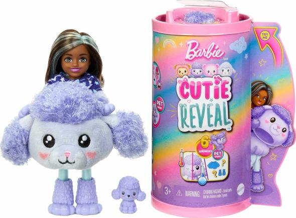 Mattel Mattel Barbie Cutie reveal Chelsea Pudel HKR17 pastelová edícia