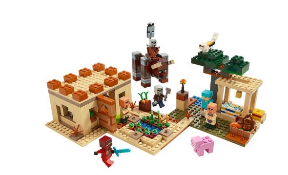 LEGO Minecraft Útok Illagerov - Stavebnica