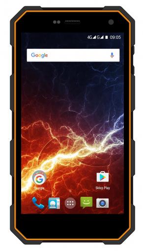 myPhone Hammer ENERGY LTE Orange/Black vystavený kus - Mobilný telefón outdoor