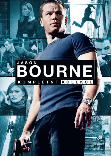 Jason Bourne 1.-5. (5DVD) - DVD kolekcia