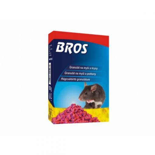 Bros Granulát na myši a potkany 100g - granulát proti hlodavcom