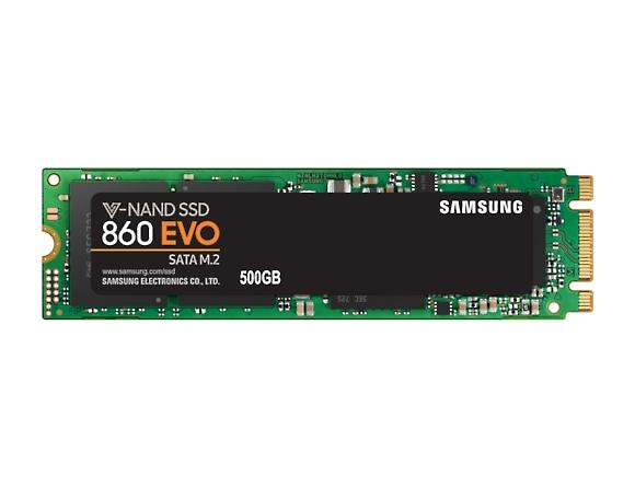 Samsung 860 EVO 500GB - M.2 SSD