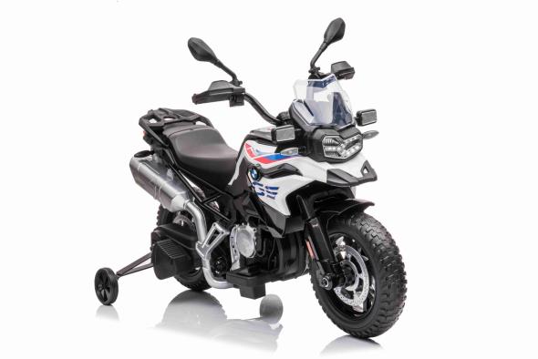 BENEO Elektrická Motorka BMW F850 GS, Licencované, 12V batéria, EVA mäkké kolesá, 2 x 35W motor,LED  - Elektrická motorka