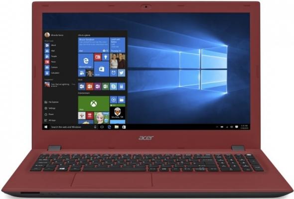 Acer Aspire E15 červený - 15,6" Notebook - Rozbalený, 100% stav, Plná záruka