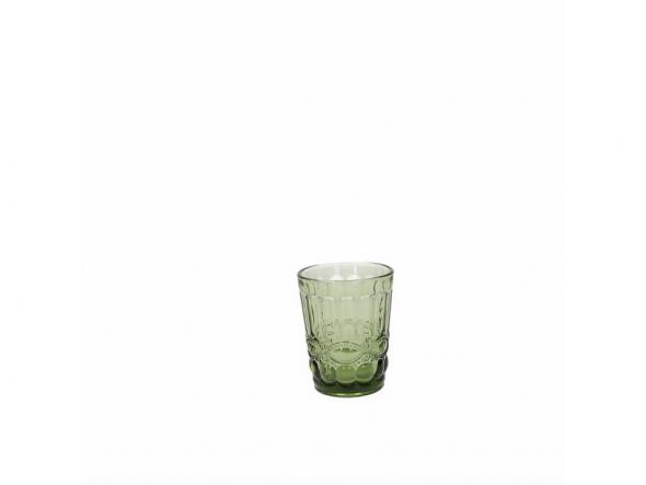 AB LINE - Sklenený pohár Madame 230 ml zelený