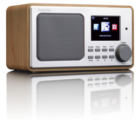 Lenco DIR-100 drevo - Prenosné rádio