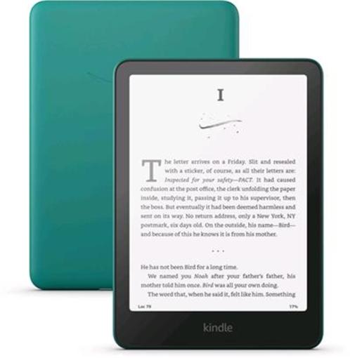 Amazon Kindle Paperwhite 2024 (16 GB), jade, s reklamou - Čítačka kníh