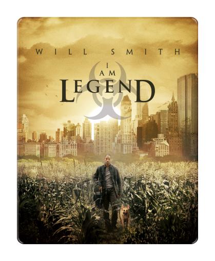 Ja legenda (2BD) - steelbook - UHD Blu-ray film (UHD+BD)
