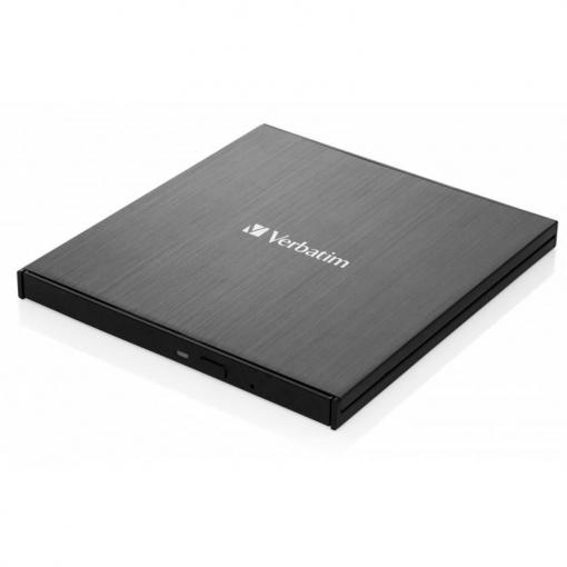 Verbatim Ultra HD 4K Blu-ray External Slimline Writer (USB 3.1, USB-C) - Externá bluray mechanika