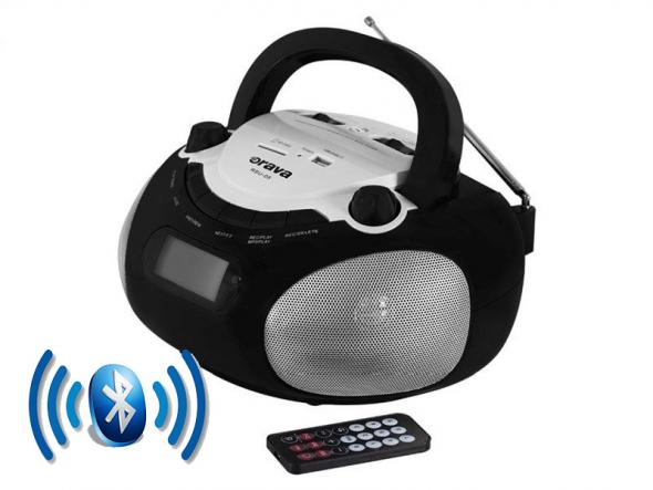 Orava RSU-05 čierne - Prenosné rádio s Bluetooth
