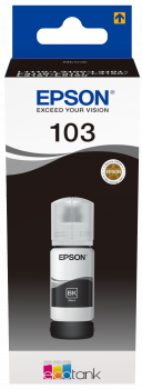 Epson 103 Black Ink Container 65ml L3xxx - Náplň pre tlačiareň